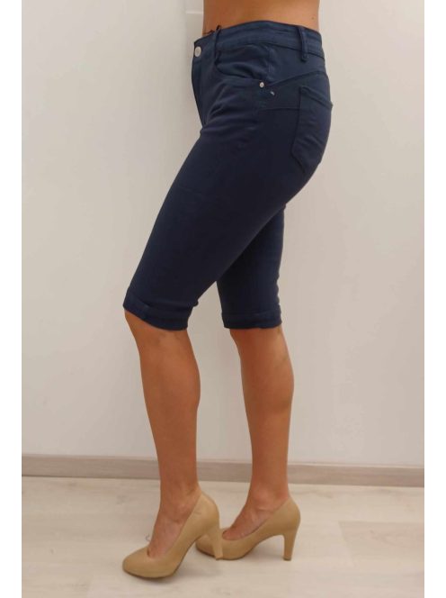 M Sara Sötétkék Térd Nadrág