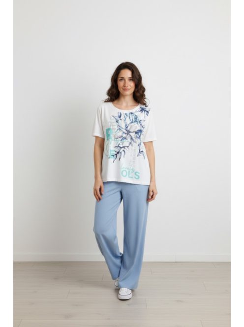 Navigazione Fehér-Kék Sparkle Felső