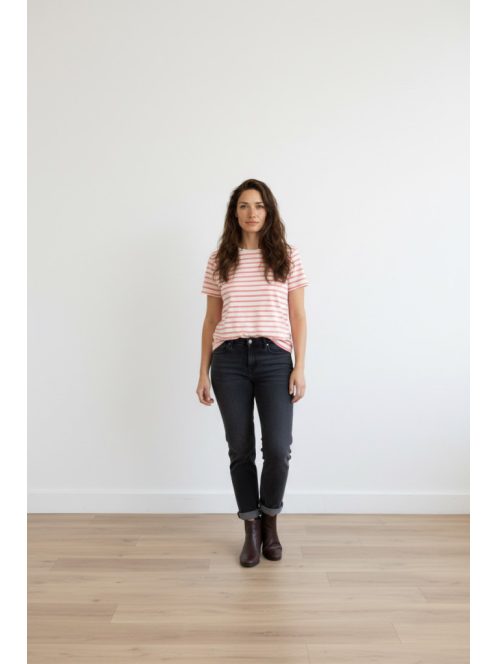 Navigazione Fehér-Neon Csíkos Felső