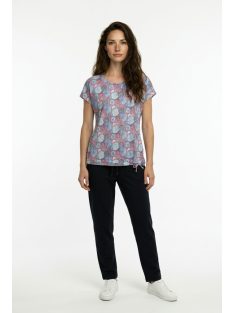 Navigazione Pink-Kék Mintás Holly Felső