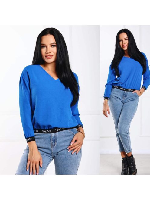 Nazyra Királykék Colet Blúz