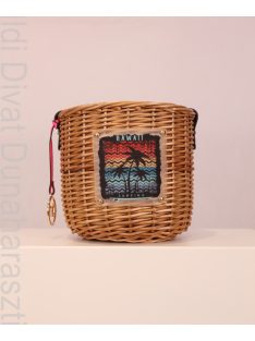 Nobo Fonott Kosár Mintájú Táska