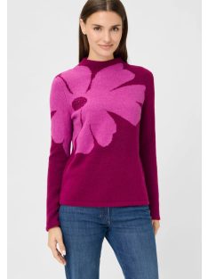 Olsen Flower Pulóver