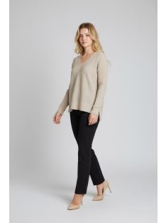 Olsen Beige-Ezüst Tillan Pulóver