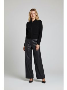 Olsen Fekete Zippes Seba Kardigán