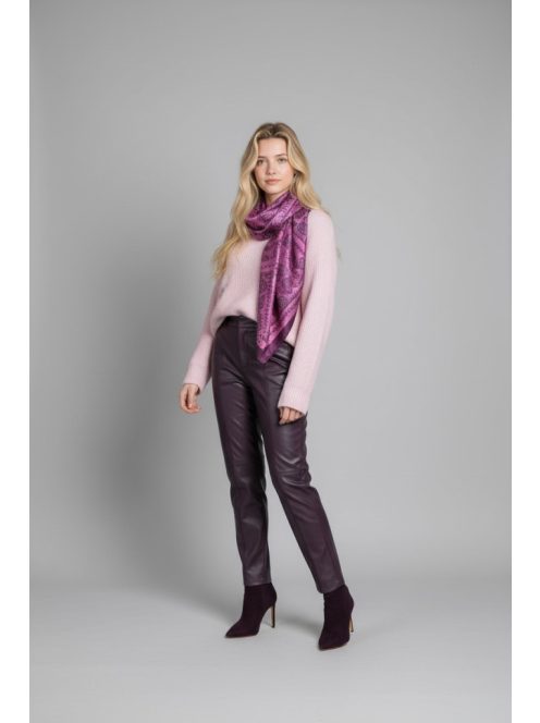 Olsen Mályva Mintás Sál