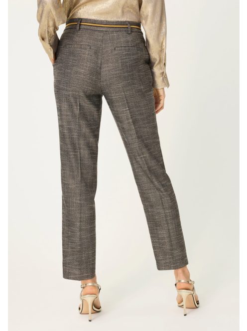 Olsen Fekete-Arany Szőttes Nadrág