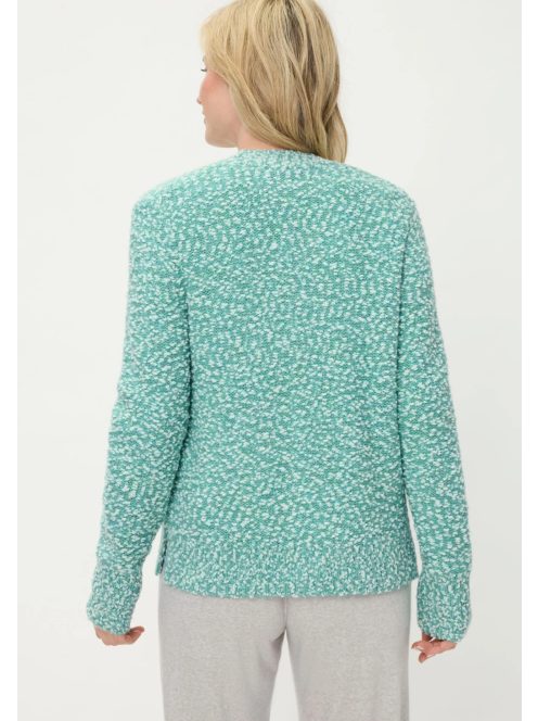 Olsen Menta-Mintás Melír Kötött Kardigán-46