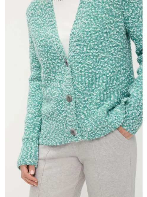 Olsen Menta-Mintás Melír Kötött Kardigán-46