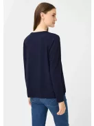 Olsen Sötétkék Liana Blúz