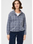 Olsen Kék-Kockás Kabátka