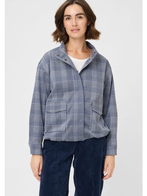 Olsen Kék-Kockás Kabátka