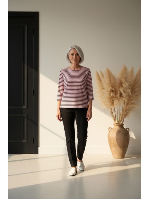 Olsen Rózsaszín Csíkos Denna Felső