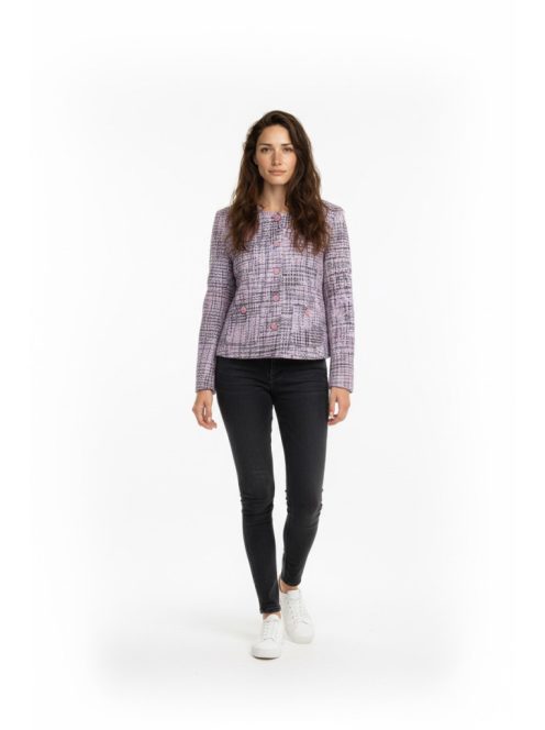 Olsen Rózsaszín-Kék Bella Blézer