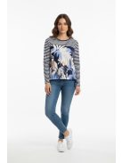 Olsen Kék-Mintás Wenna Felső