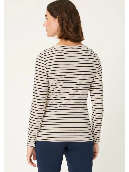 Olsen Beige-Kék Jenna Felső