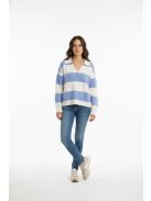 Olsen Kék-Fehér Denna Felső