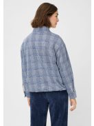 Olsen Kék-Kockás Kabátka