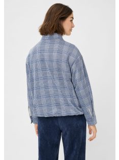 Olsen Kék-Kockás Kabátka