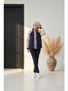 Olsen Kék-Beige Celly Felső