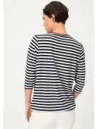 Olsen Kék-Fehér Csíkos Filan Felső