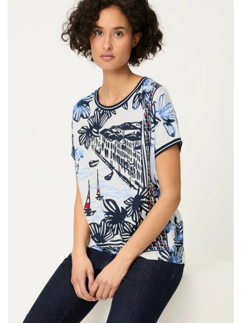 Olsen Fehér-Kék Polly Felső