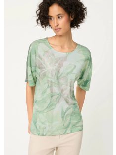 Olsen Zöld-Levélmintás Felső