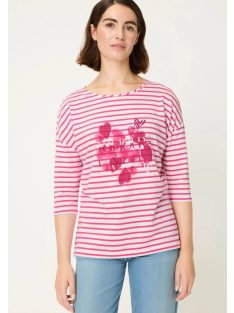 Olsen Fehér-Pink Garden Felső