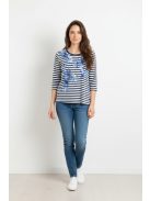 Olsen Fehér-Kék Riviera Felső