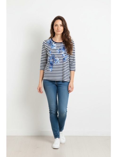 Olsen Fehér-Kék Riviera Felső