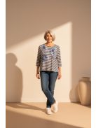 Olsen Fehér-Kék Riviera Felső