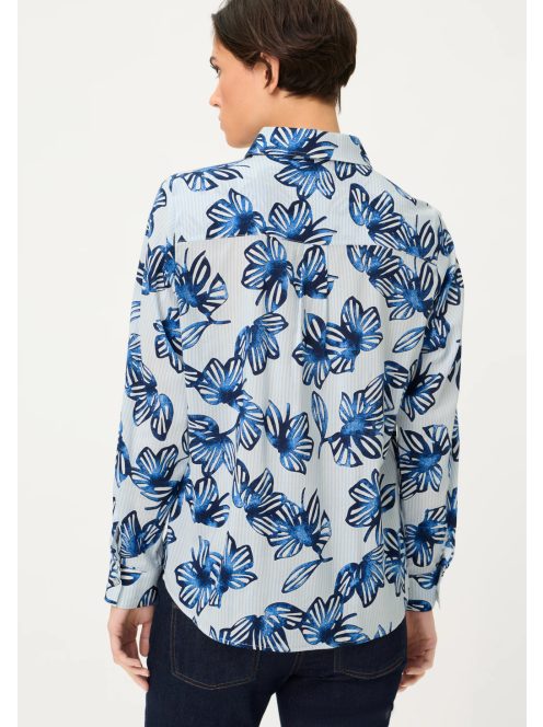 Olsen Kék-Mintás Riviera Ing