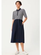 Olsen Kék-Fehér Csíkos Uzina Ruha