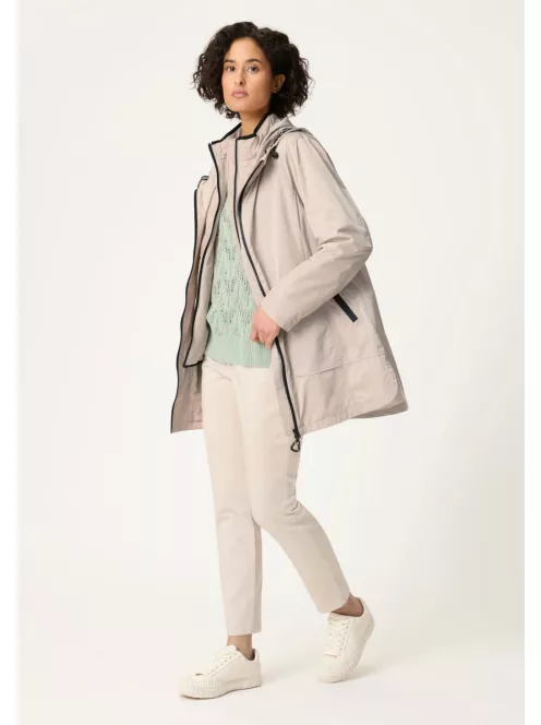 Olsen Beige Kabát-Mellény