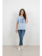 Olsen Babakék Mintás Edda Felső