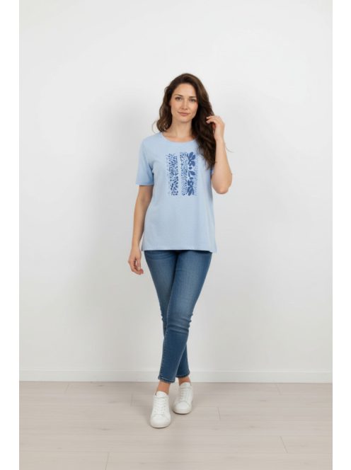 Olsen Babakék Mintás Edda Felső