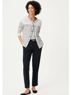 Olsen Fehér-Fekete Zizzi Kardigán