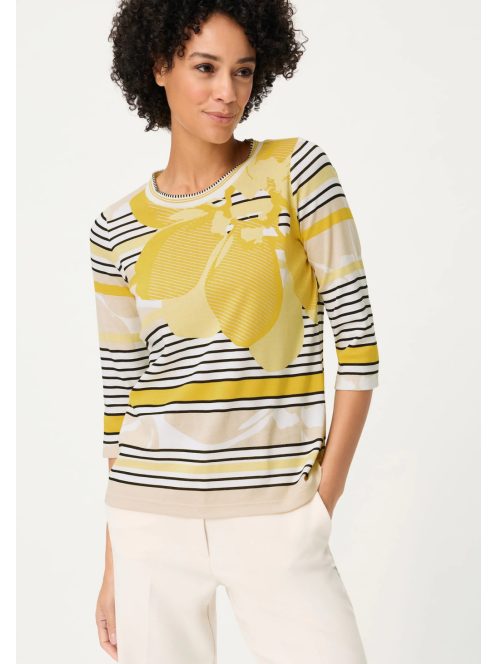 Olsen Fehér-Sárga Hannah Felső