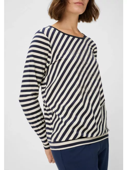 Olsen Fehér-Kék Csíkos Mira Felső