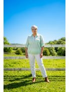 Olsen Zöld-Fehér Csíkos Mimi Ing