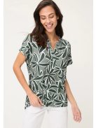 Olsen Keki-Fehér Mintás V Nina Felső