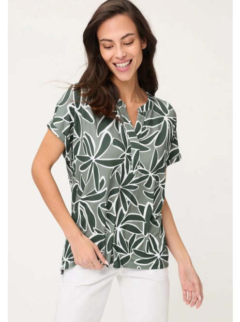 Olsen Keki-Fehér Mintás V Nina Felső