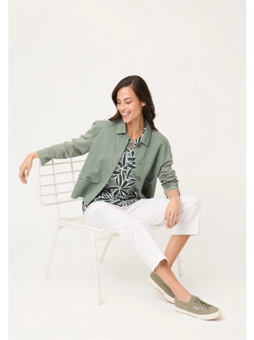 Olsen Keki-Fehér Mintás V Nina Felső