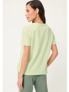 Olsen Zöld-Fehér Csíkos Felső
