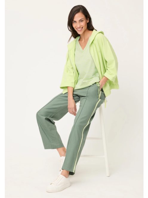 Olsen Zöld-Fehér Csíkos Felső