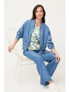 Olsen Kék-Zöld Mintás Felső