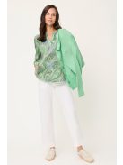 Olsen Kék-Zöld Mintás Amy Felső