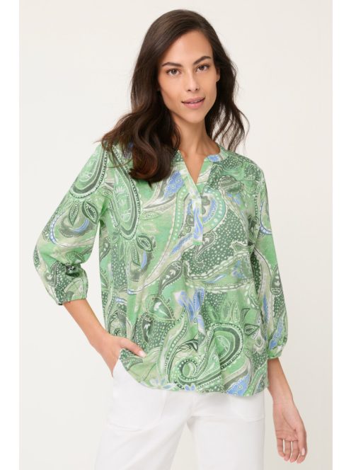 Olsen Kék-Zöld Mintás Amy Felső