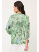 Olsen Kék-Zöld Mintás Amy Felső
