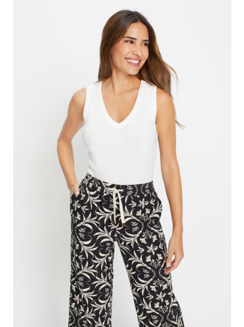 Olsen Beige Bordás Trikó